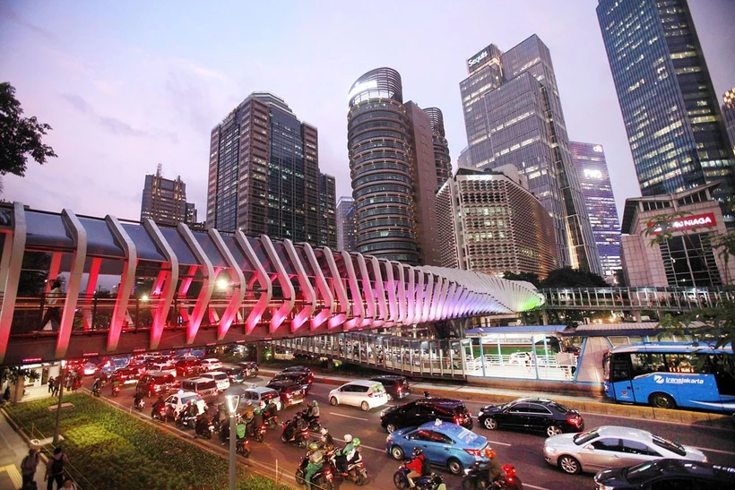 印尼雅加达中心。图自thejakartapost.com