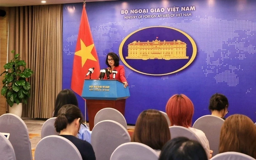 越南外交部发言人范秋姮。图自越通社