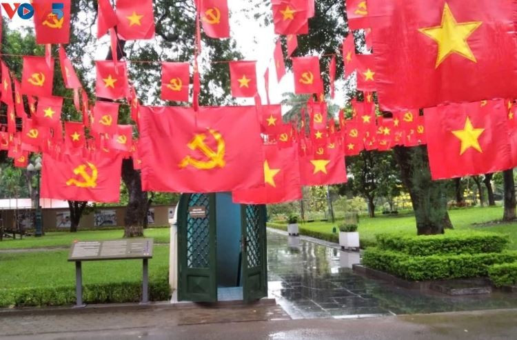 总参谋部机要地下室入口。图自越南之声