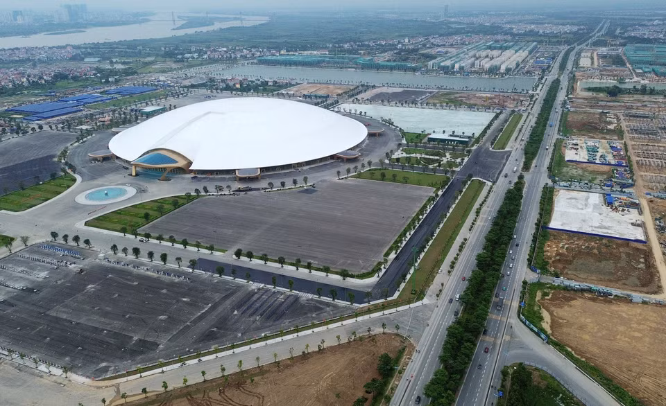 越南国家会展中心被评为全球十大展览综合体之一，同时也是目前东南亚规模最大的展览中心。图自 越通社