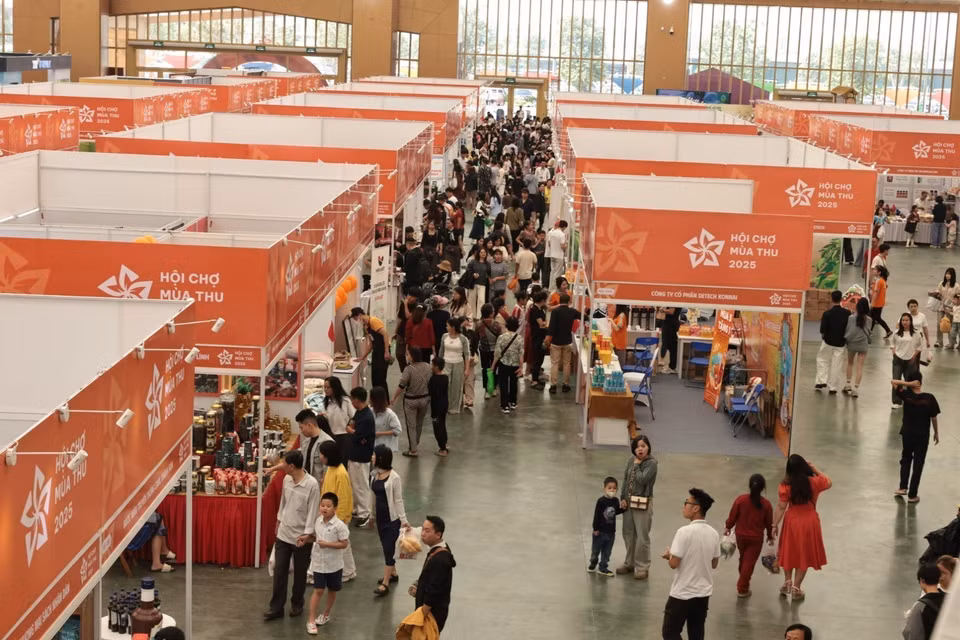 博览会展区一隅。图自 越通社