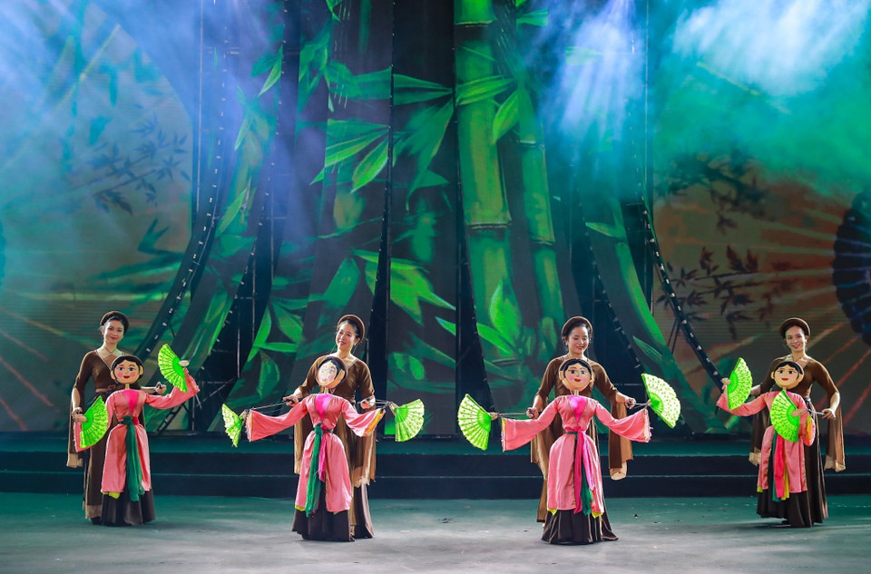 现场演出十分精彩。图自 越通社