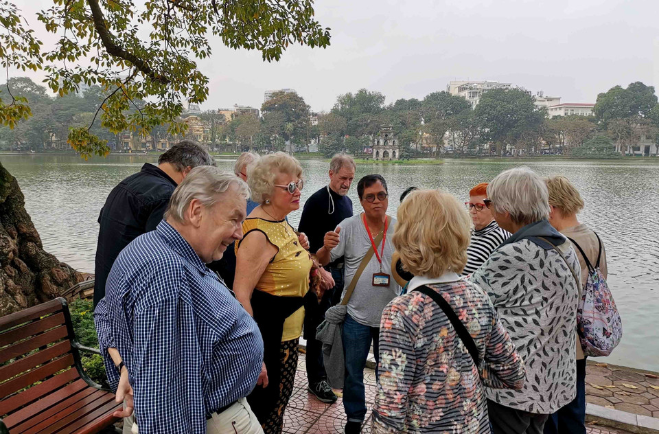 享有“和平之城”美誉，河内市每年吸引数百万名国内外游客前来观光和游览。图自越通社
