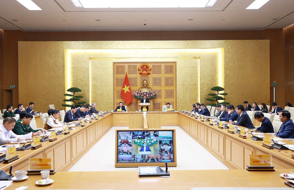 国家重点交通工程项目指委会第22次会议9日以线上线下相结合方式举行。图自越通社