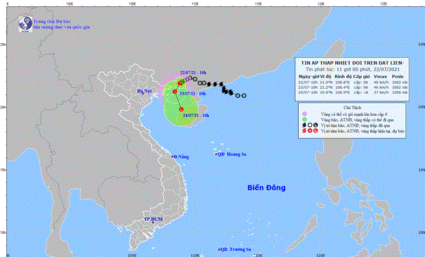 强降雨携带雷电大风给许多地方造成严重损失 ảnh 1
