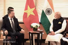 越共中央总书记、国家主席苏林访问印度： 推进两国合作框架迈上新高度