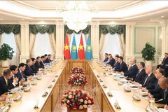 将越南与哈萨克斯坦关系提升至战略伙伴关系