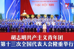 胡志明共产主义青年团第十三次全国代表大会隆重举行