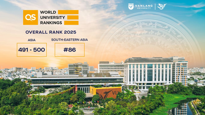 文郎大学跻身亚洲大学491-500强,在东南亚位居第86位,比2024年的排名取得突破提升。文郎大学供图 05.11.2024_QS_AsiaRankings.jpg