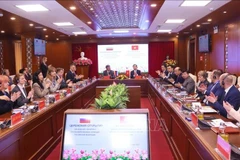 开幕式现场。图自越通社