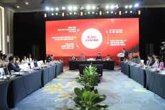 2025年越南民营经济论坛场景。图自越通社
