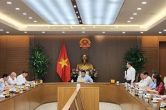 会议现场。图自越通社