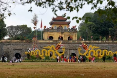 河内首届世界文化节将于10月10日晚在河内升龙皇城正式开幕。图自越通社