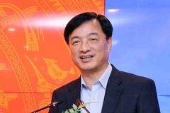 阮维玉同志出任河内市委书记。图自越通社