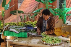 胡志明市展区中的一个展位。图自越通社