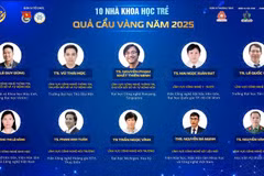 2025年科学技术“金球奖”青年科学家名单揭晓。（组委会供图）