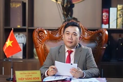精通法律律师事务所主任叶能平。图自越通社