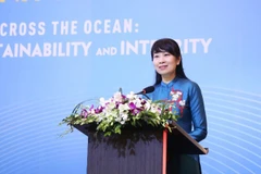 越南外交学院副院长、副教授、博士阮氏兰英。图自外交部