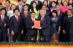 依青河涅克丹同志被指定担任新一届林同省省委书记。图自越通社