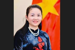 越南驻莫桑比克大使陈氏秋辰。图自越通社