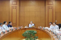 苏林在会上发言。图自越通社