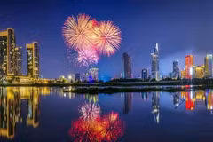 越南在多个国家推广越南旅游形象。图自Vietnam+