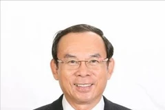 阮文年，越共中央政治局委员，胡志明市市委书记。图自越通社