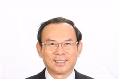阮文年，越共中央政治局委员，胡志明市市委书记。图自越通社