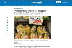 日本《日经亚洲》上刊发的文章。(屏幕截图)