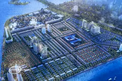 一个智慧城市的效果图。图自越通社