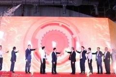 2025年平阳国际木材及木工机械展览会正式开幕。图自越通社