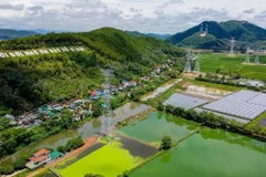 2024年9月，从广平省广泽至兴安省浦诺500千伏三回输电线路项目建成投运，有助于保障北部地区电力供应稳定，助力区域经济发展。图自越通社