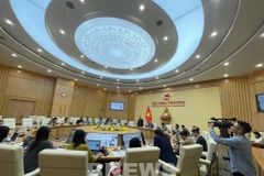 工贸部在河内举行《2025—2035年时期及到2050年展望越南物流服务发展战略》部署会议。图自越通社