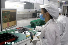 越南注重发展半导体产业。图自越通社
