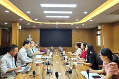 会议现场。图自越南农民协会