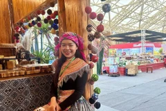 山罗省投资、贸易与旅游促进中心办公室主任陈玉琼英。图自越通社