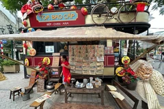河内在国庆节期间推广文化与历史旅游。图自越通社