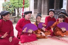 春曲的曲调多样，皆带有清新明快、充满民间气息的旋律，极易打动人心。图自越通社