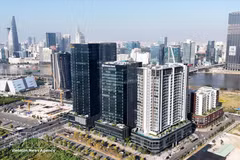 胡志明市越南国际金融中心。图自越通社