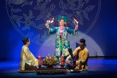 2016年，越南三府祀母信仰被联合国教科文组织（UNESCO）列入《人类非物质文化遗产代表作名录》。图自越通社