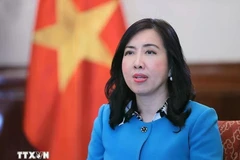 越南外交部副部长黎氏秋姮。图自越通社