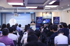“2025年越南人工智能（AI）经济报告”发布会现场。图自Vietnam+