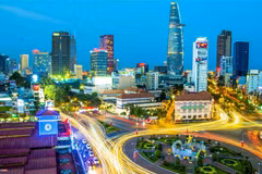 胡志明市的一角。图自互联网