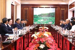 会议现场。图自越通社