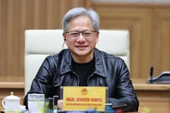 美国英伟达董事长黄仁勋。图自VOV