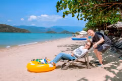 芽庄成为韩国游客最青睐的旅游目的地。图自庆和报