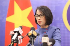 外交部发言人范秋姮。图自越通社
