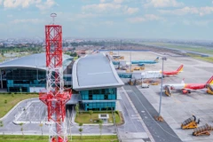 海防市吉碑航空港。图自越通社