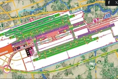嘉平国际航空港投资项目的规划。图自Vnexpress