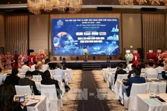 越南港口协会第十次代表大会（2025—2030年任期）现场。图自越通社